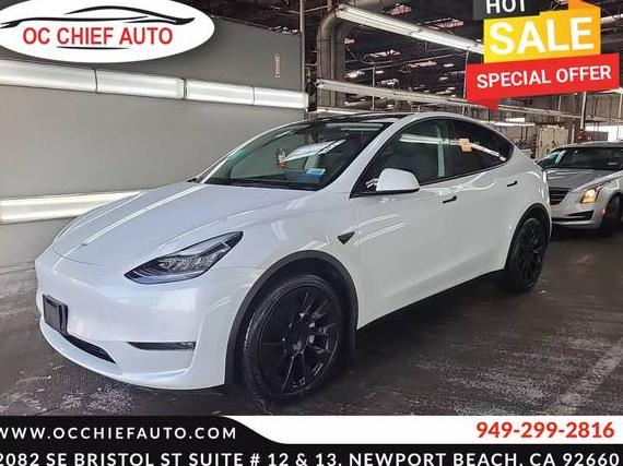 TESLA MODEL Y 2022 7SAYGDEE9NF463597 image